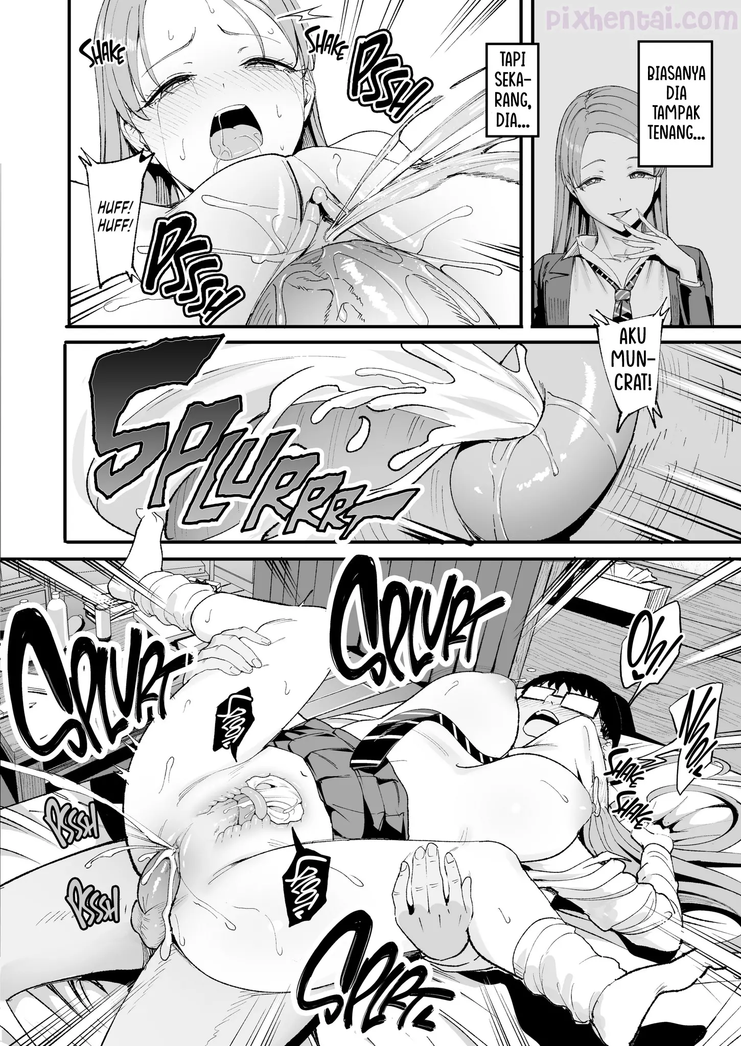Komik hentai xxx manga sex bokep The Gyaru I Hang Out with Lets Me Use Her Pussy 4 page 55